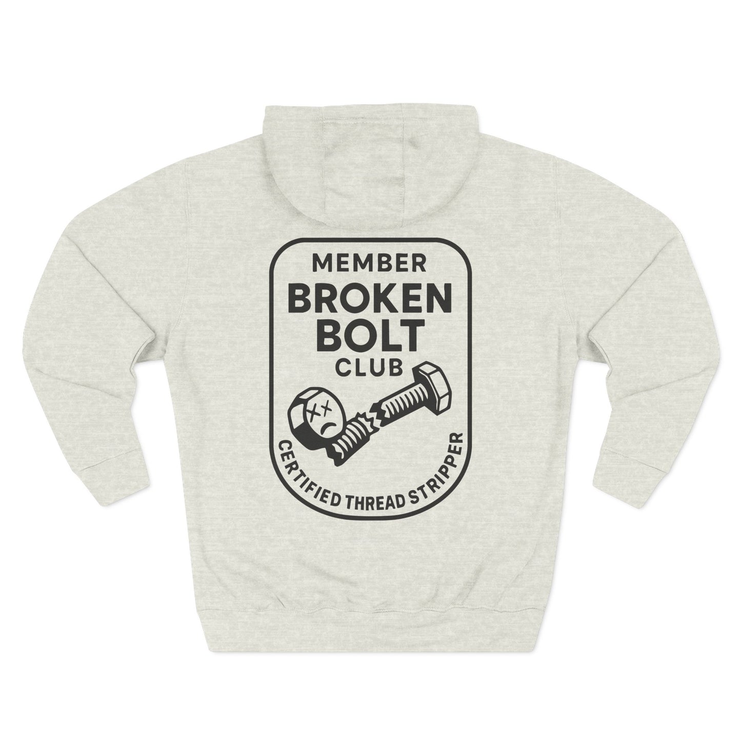 Broken Bolt Club Hoodie - Whiskey Dicks MotoCo