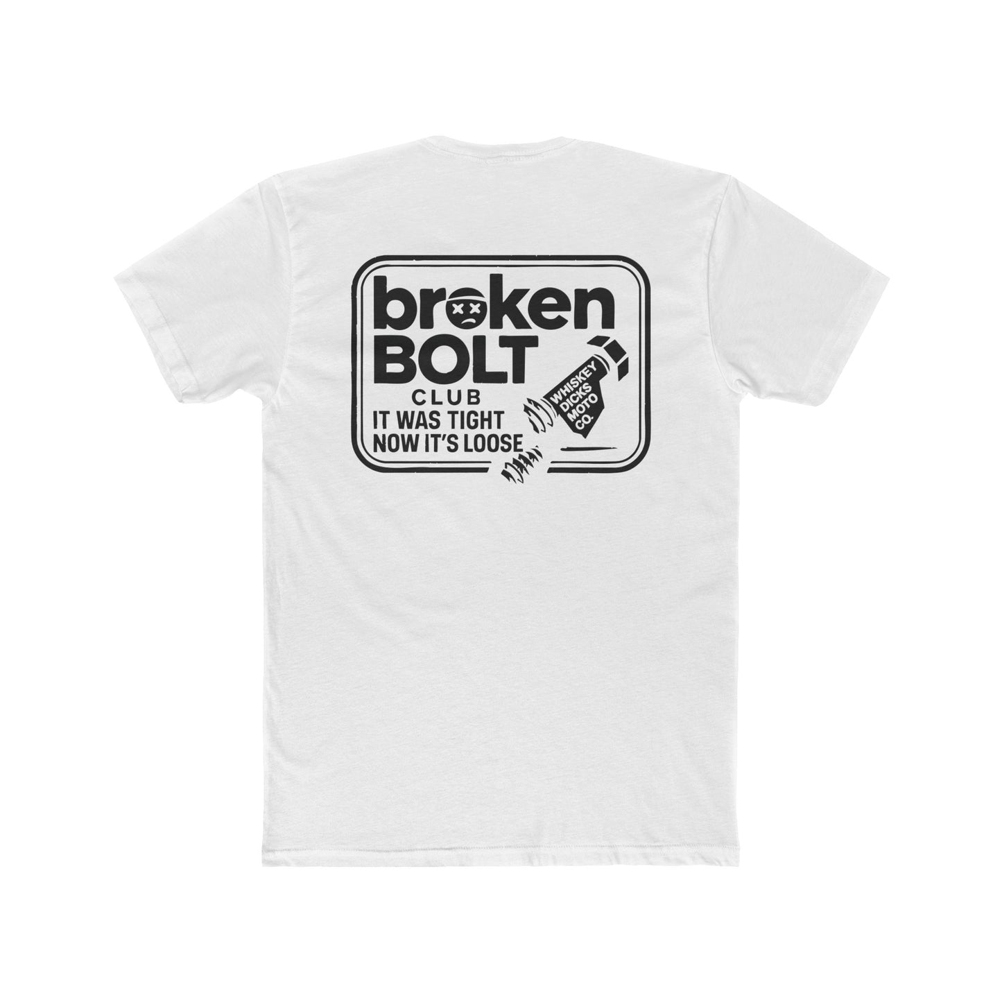 Broken Bolt Club Tee - Whiskey Dicks MotoCo