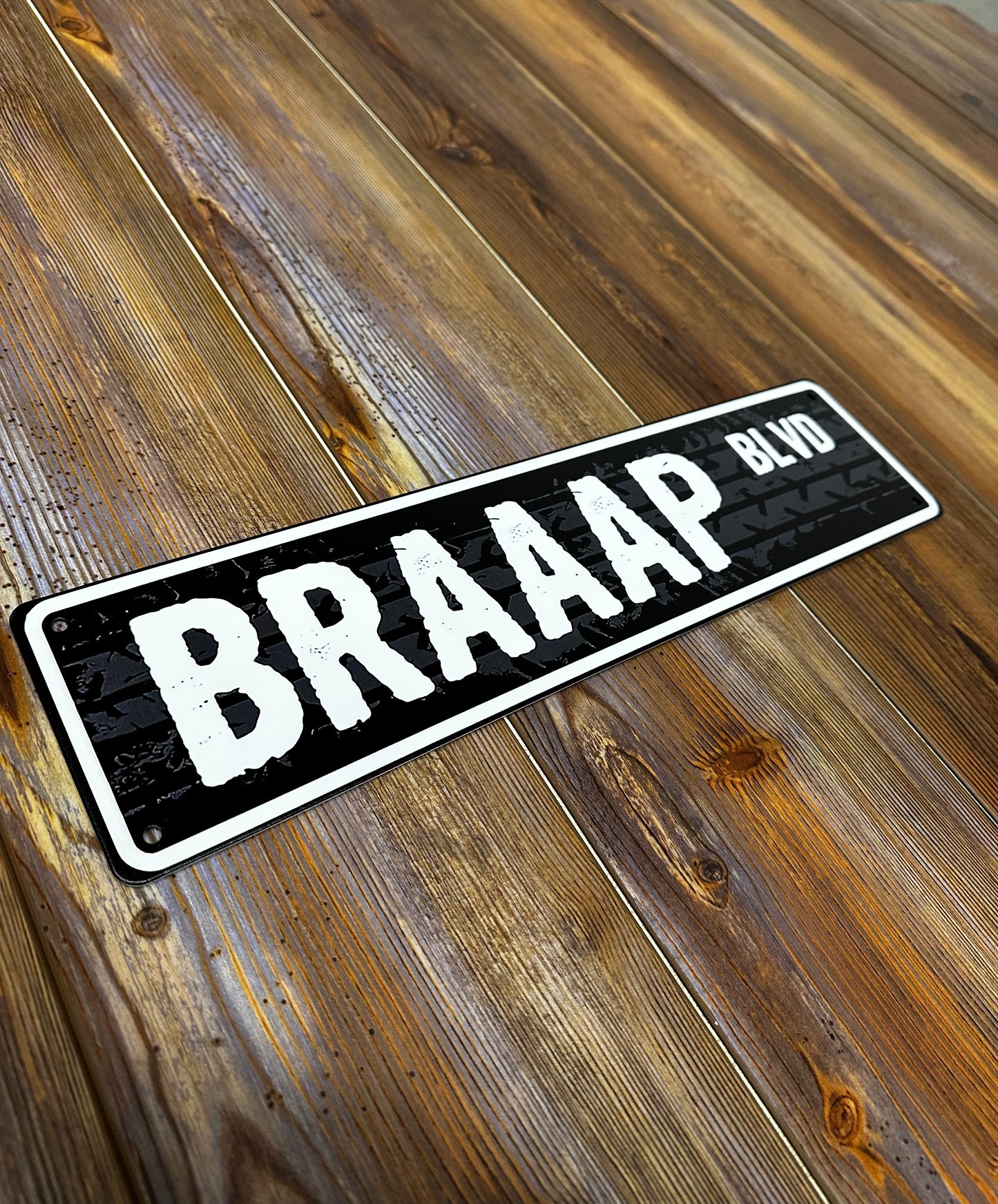 BRAAAP Blvd Sign